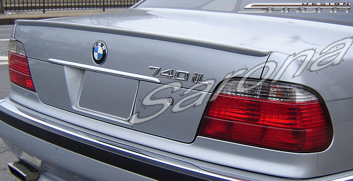 Custom BMW 7 Series Trunk Wing  Sedan (1995 - 2001) - $229.00 (Manufacturer Sarona, Part #BM-020-TW)